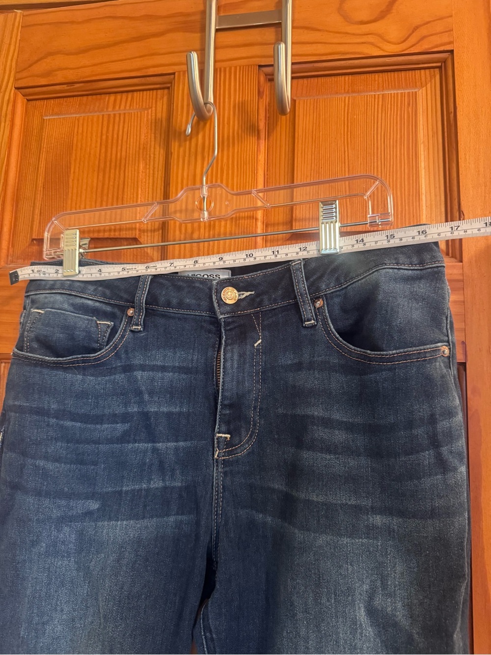 Vigoss Dark Indigo Straight Leg Jeans